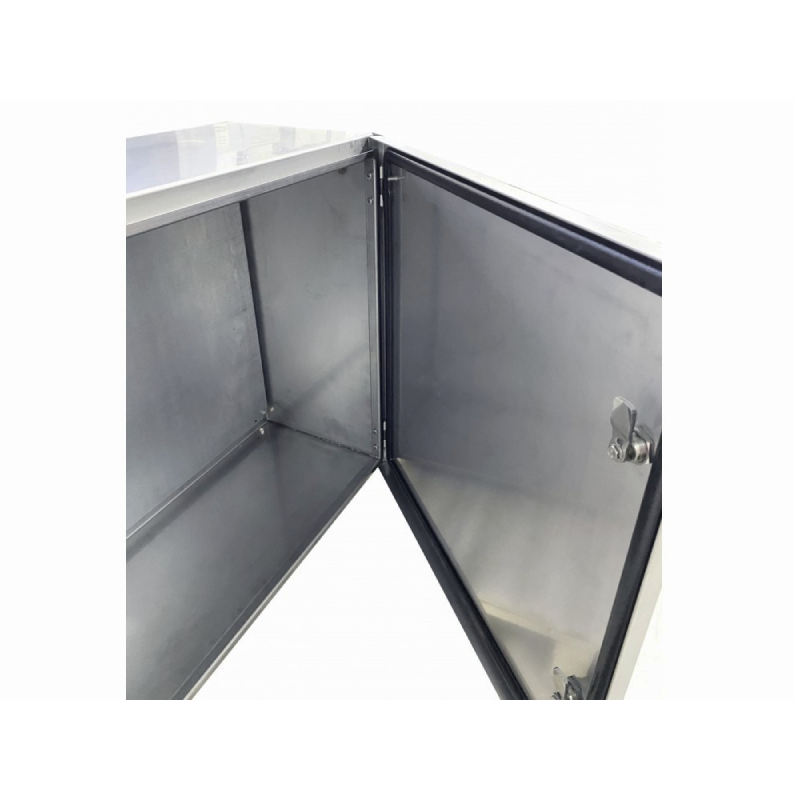 Stainless Steel Cabinet Wall-mounted enclosure with Mounting Plate  IP66 Stainless Steel Chassis