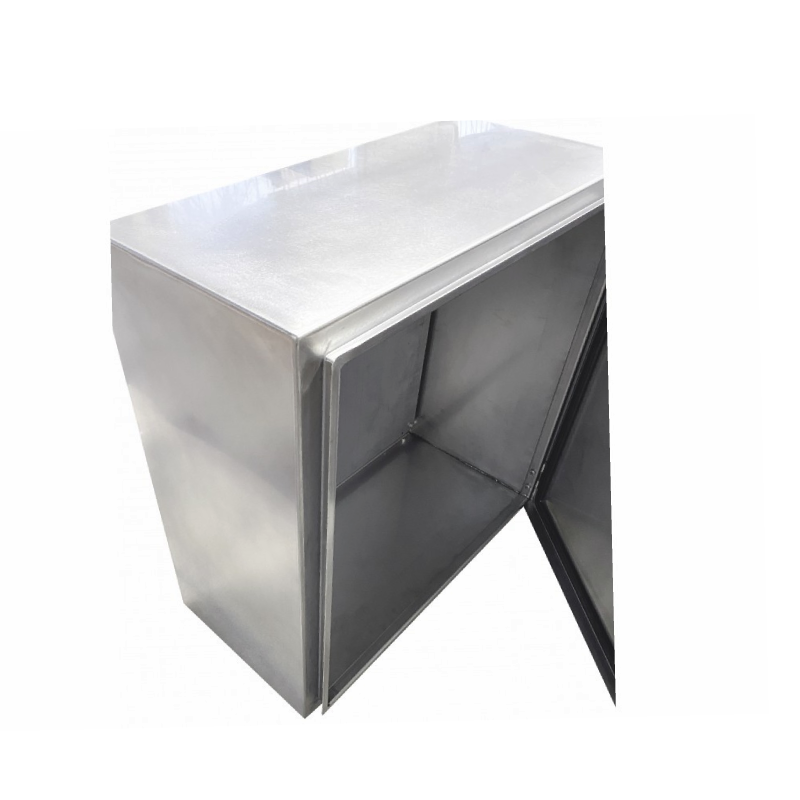 Stainless Steel Cabinet Wall-mounted enclosure with Mounting Plate  IP66 Stainless Steel Chassis