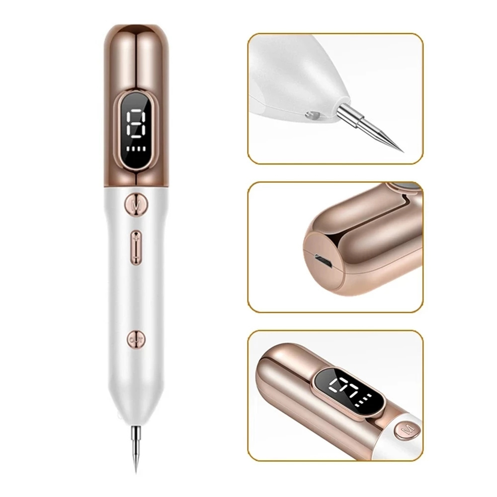 Skin Wart Remover Face Mole Skin Tag Mole Remover Pen Warts Removal Machine Portable