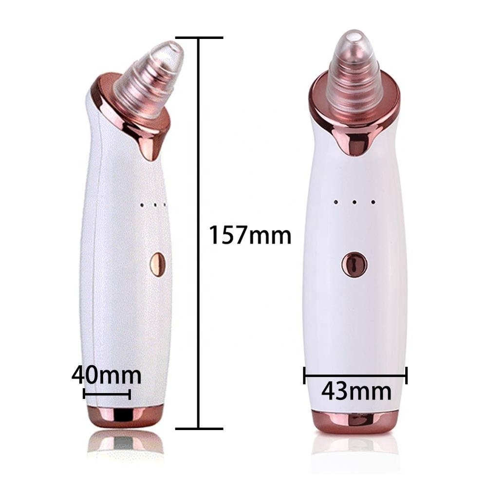 Electric Blackhead Vacuum Extractor Tool Black Spots Skin Care Facial Pore Cleaner Device