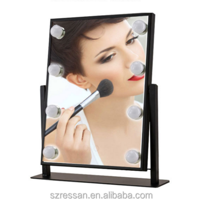 Lighted Makeup Mirror Hollywood Mirror Vanity Mirror with Lights, Touch Control Design Adjust LED Bulbs 360 degree Rotation