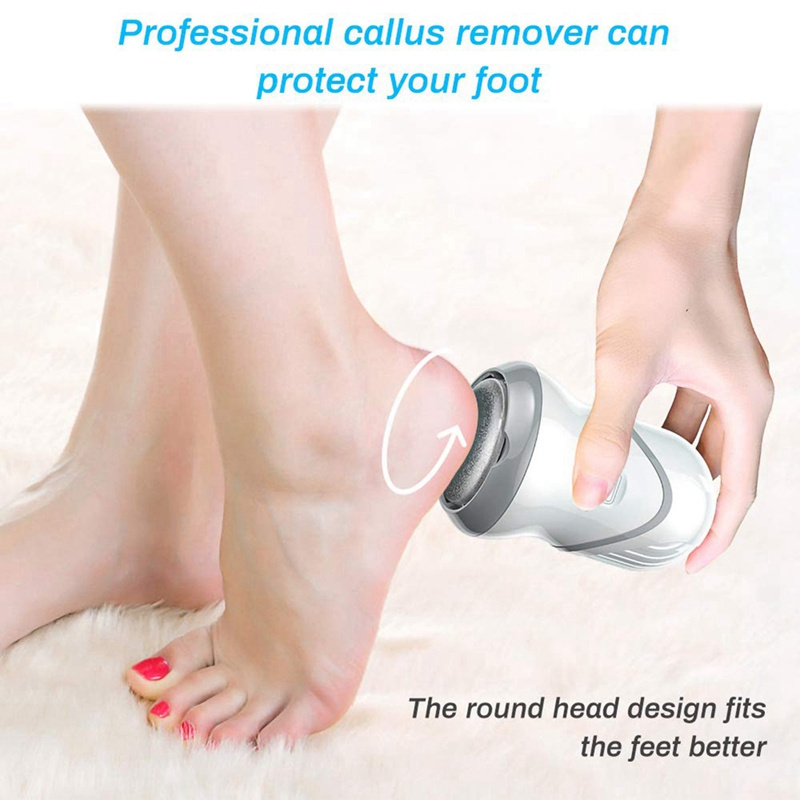 Electric Foot Hard Skin Grinder Grater Remover Electrical Feet Scrubber Callus Shaver For Pedicure