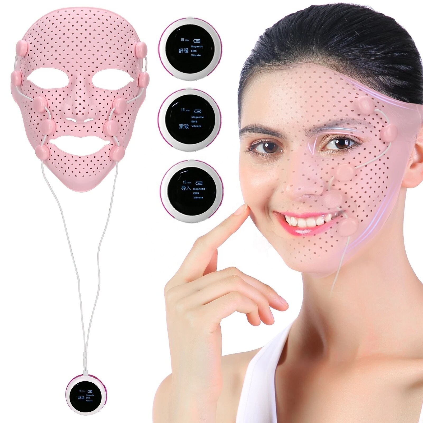 Silicone Face Shaper Lift Massager Face Slimming Tool Facial Massager Anti Wrinkle Reduce Double Chin Bandage Beautiful Support