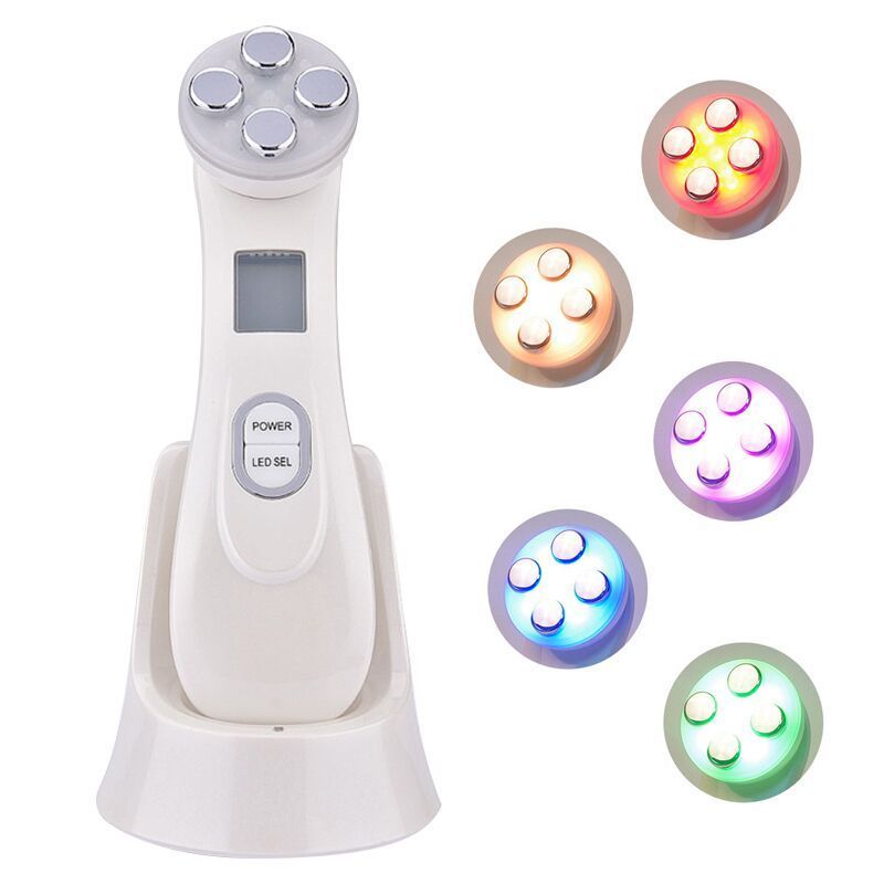 2022 Electroporation RF EMS LED Light Facial Massager Tighten Skin Care Radio Frequency RF Face Lifting Machine Beauty