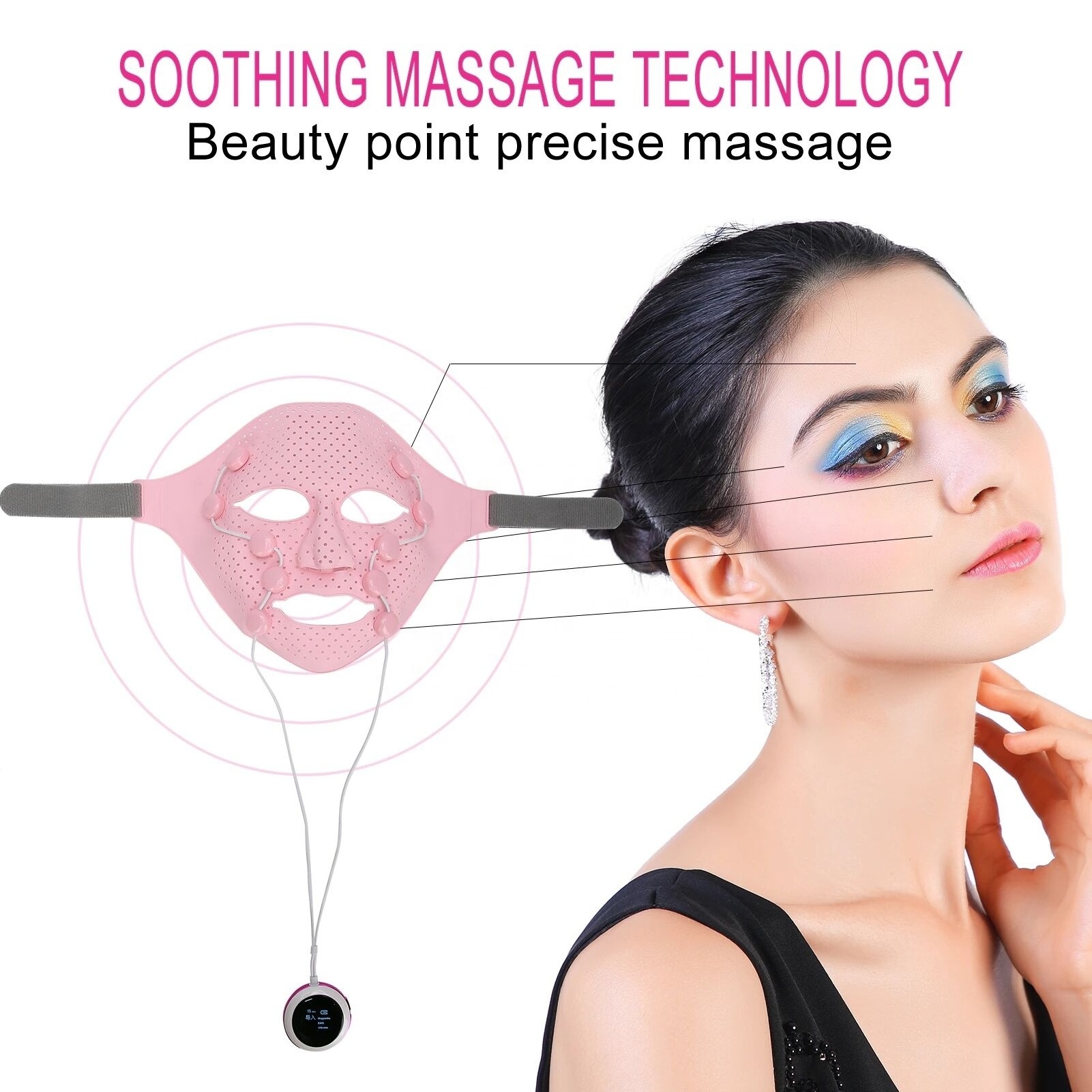 Silicone Face Shaper Lift Massager Face Slimming Tool Facial Massager Anti Wrinkle Reduce Double Chin Bandage Beautiful Support