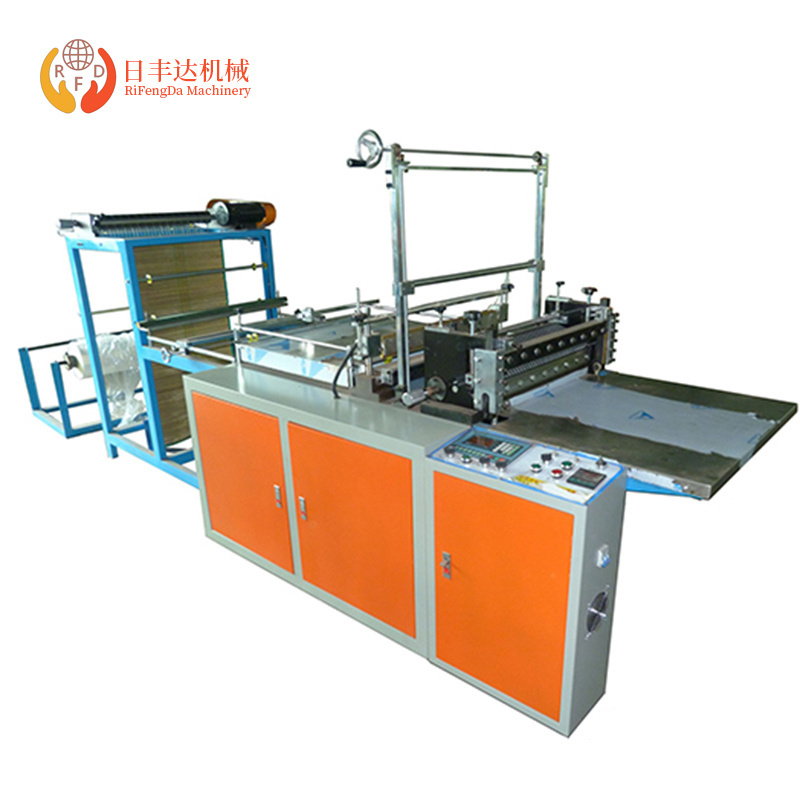 HDPE LDPE Biodegradable Cloth Patch Carry Polythene Garbage T-Shirt Shopping Plastic Bag Making Machine Price