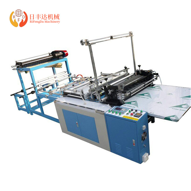 HDPE LDPE Biodegradable Cloth Patch Carry Polythene Garbage T-Shirt Shopping Plastic Bag Making Machine Price