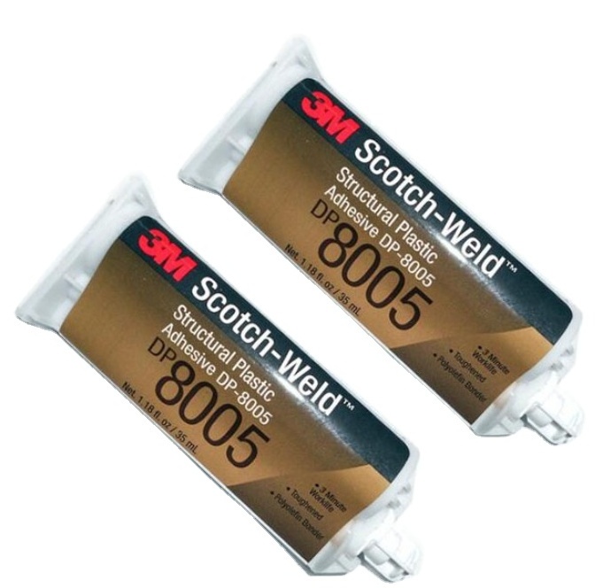 3M Scotch-Weld Structural Plastic Adhesive DP8005 Epoxy Structural Adhesive Glue Black and Transparency color