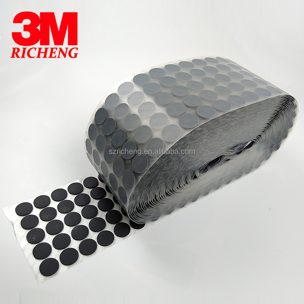 3M SJ5816 1.6mm thickness bumper black rubber pads 3M Bumpon Protective Products SJ5816