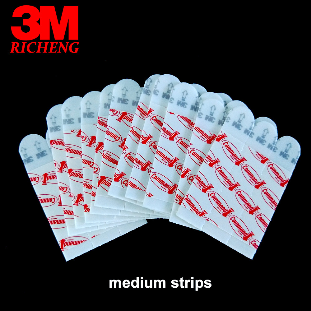 3M command strips Refill Adhesive tape 3m double sided tape,easy to move and rehang Command  3M Command Replacement Strips