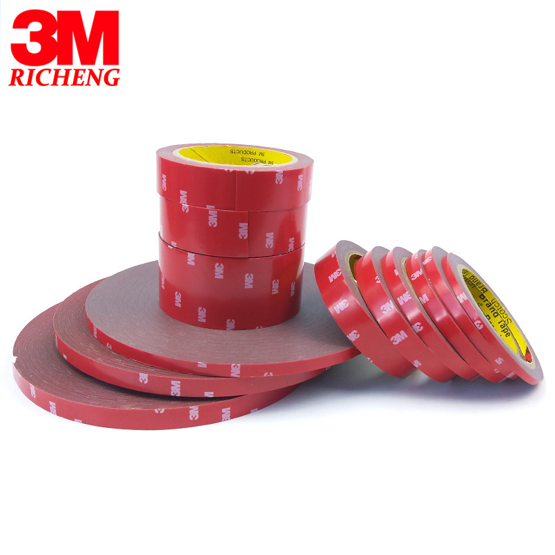 China Manufacturer 3M 4218P Auto Double Side Adhesive foam tape have stock can cut to other width and length