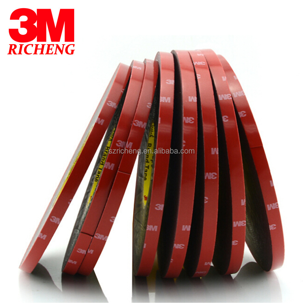 3M 4229P Automotive Pressure Sensitive Acrylic Foam Tape 0.8mm thickness and grey adhesive