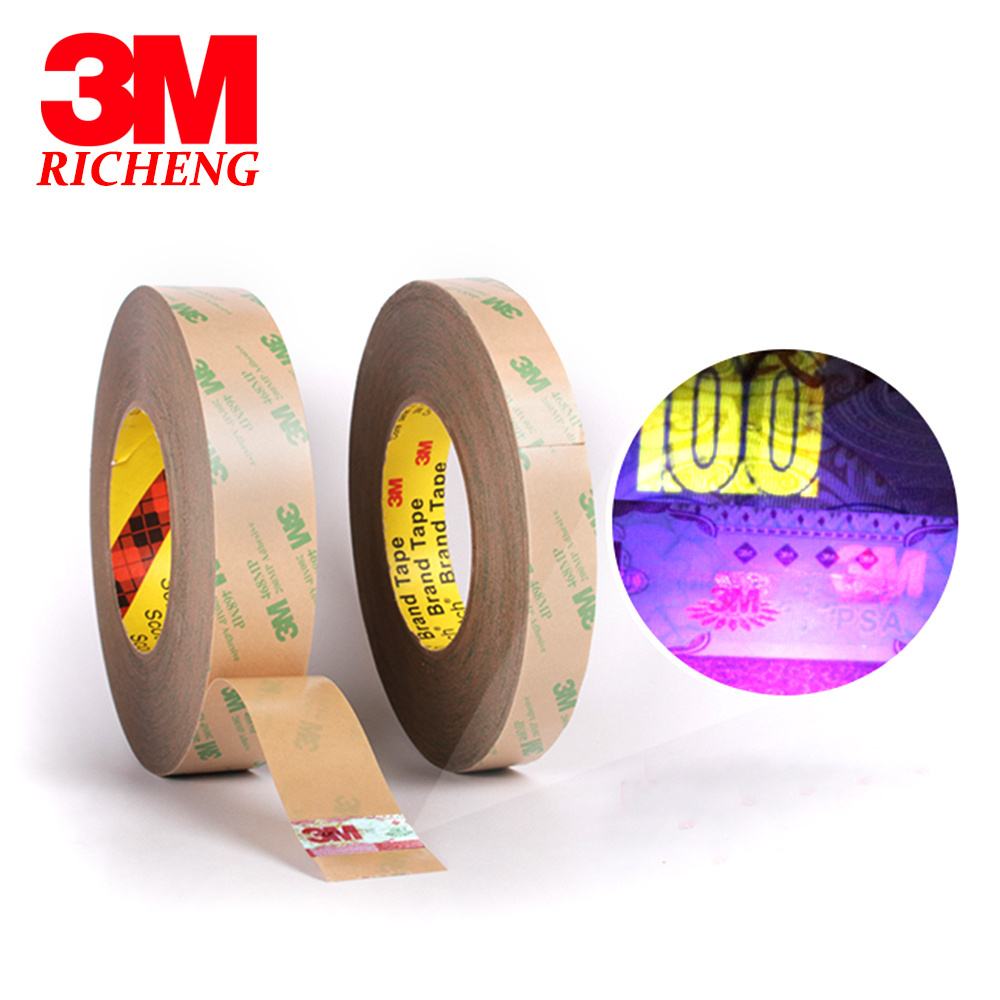 3M 468MP Two Sides Sticker for Keyboard Rubber, Foam Phone Panel Thermal Pad ,18mmx55m size High Temperature Resist