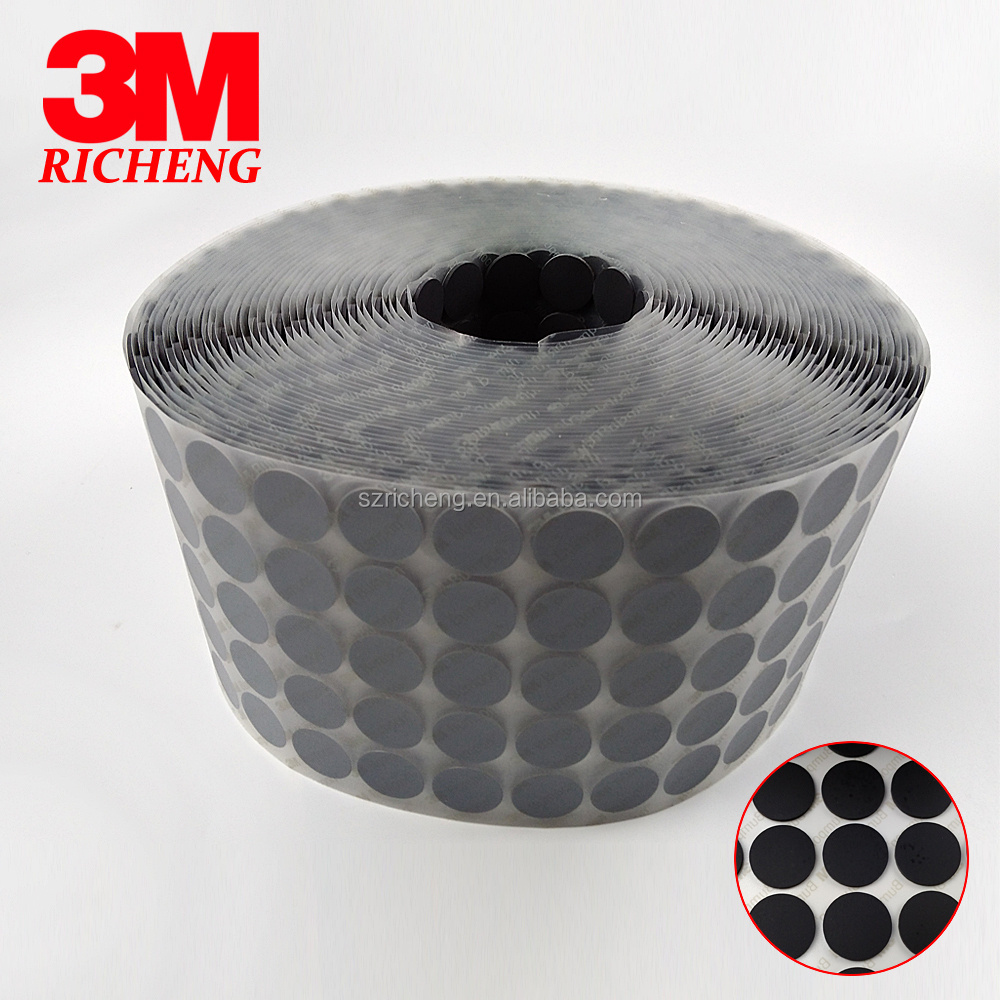 3M SJ5816 1.6mm thickness bumper black rubber pads 3M Bumpon Protective Products SJ5816