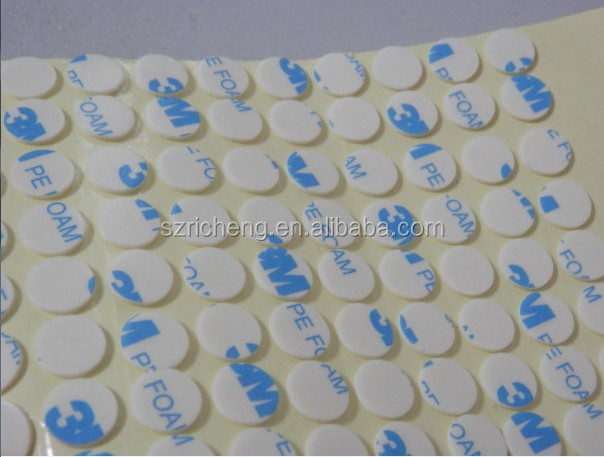 3M tape double sided adhesive foam dots vhb acrylic foam dots pe foam dots