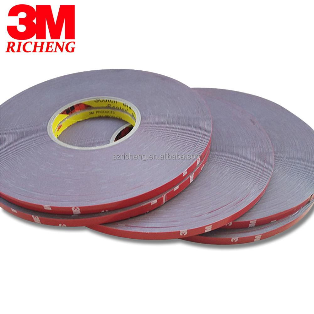 3M 4229P Automotive Pressure Sensitive Acrylic Foam Tape 0.8mm thickness and grey adhesive