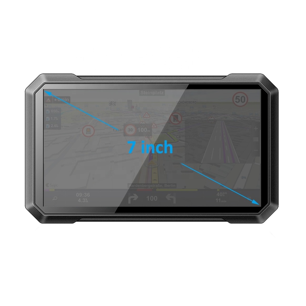 New 7-inch IP66 Waterproof Universal Android OS 4G LTE Camera DVR TPMS Apple CarPlay Motorcycle GPS