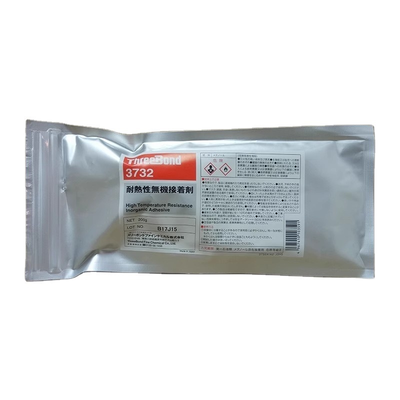 Japan ThreeBond triple bond TB-3732 glue high temperature acid and alkali heat resistant inorganic adhesive