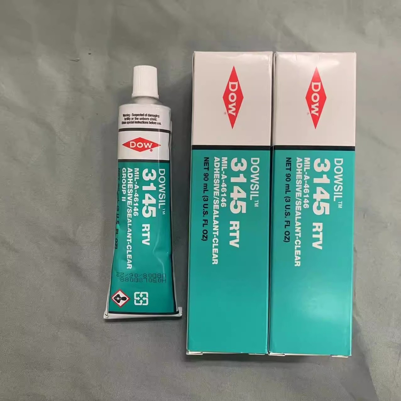 Imported Dow Corning 3140 silicone waterproof leakage insulation 3145 waterproof sealant electronic component fixing glue