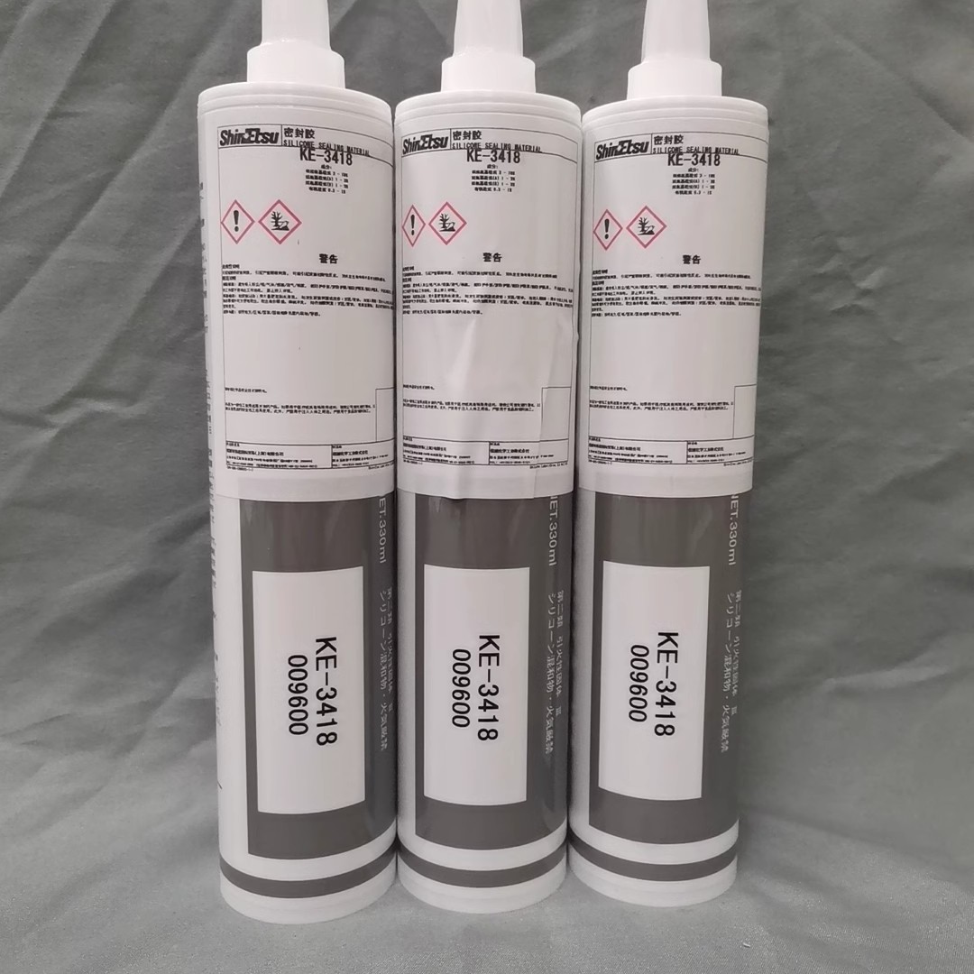 Japan Shin-etsu KE-3417/KE-3418 fire resistant high temperature sealant Shin-etsu original RTV silicone adhesive