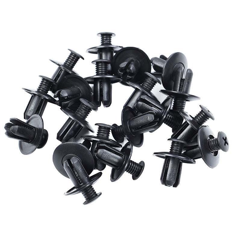 Auto Push Pin Rivets Plastic Rivets Fasteners Bumper Retainer Car Clips