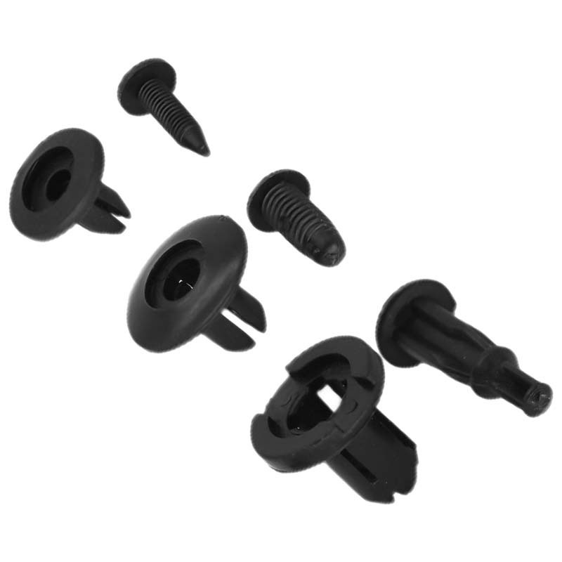 Bumper rivet retainer fender fasteners auto plastic push clips