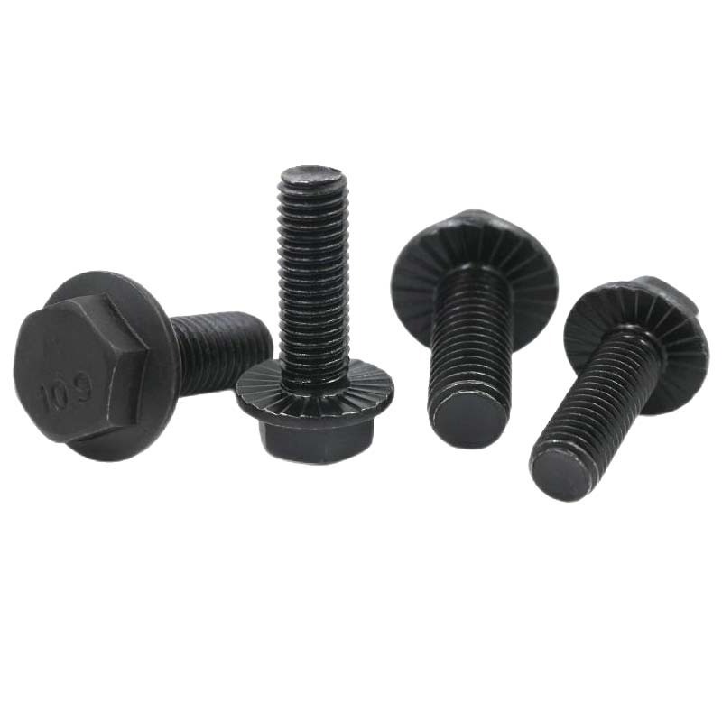 High Quality Hex Head Fastener Grade 8.8/10.9/12.9 Hex Bolt And Nut Black screws and nuts