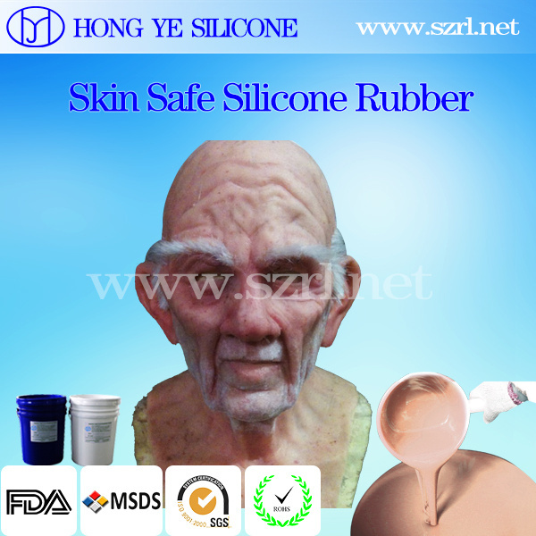 RTV-2 Life Casting Silicone Rubber Food Grade Skin Safe Flowable Liquid Silicone Rubber