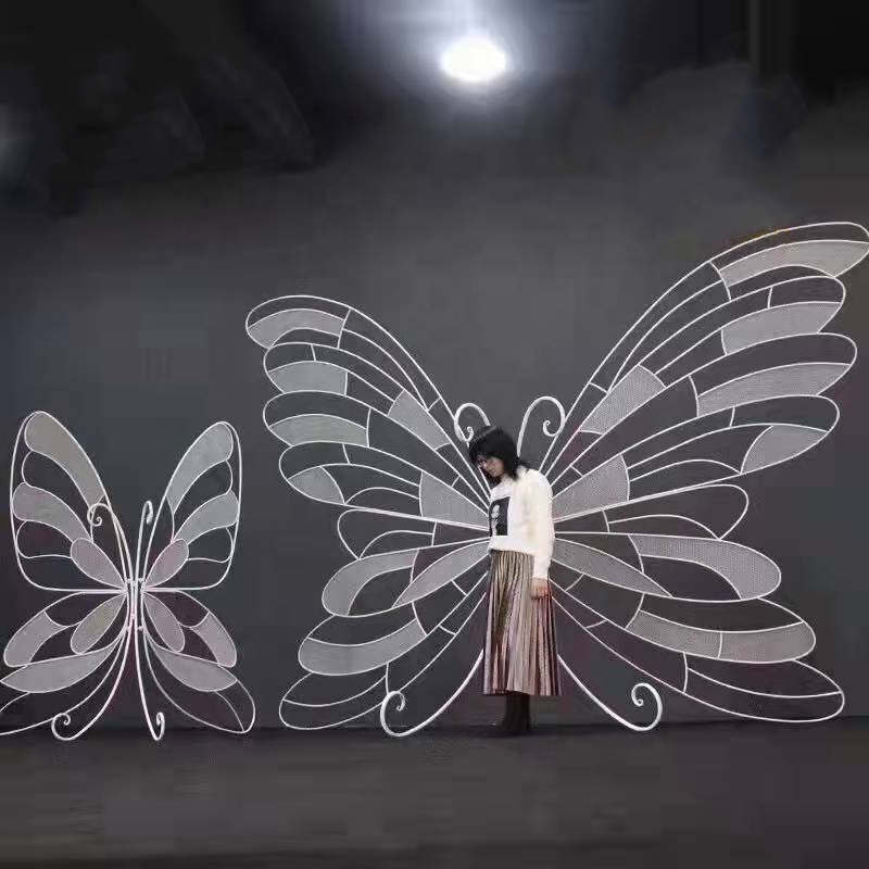 2024 wholesale fake butterfly wall decor for wedding