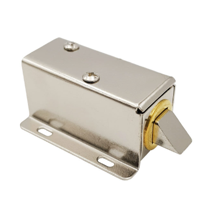 Hot Sale Mini DC 24V Electronic Solenoid Lock Small Electromagnetic Cabinet Door Electronic Lock Mini Solenoid Lock