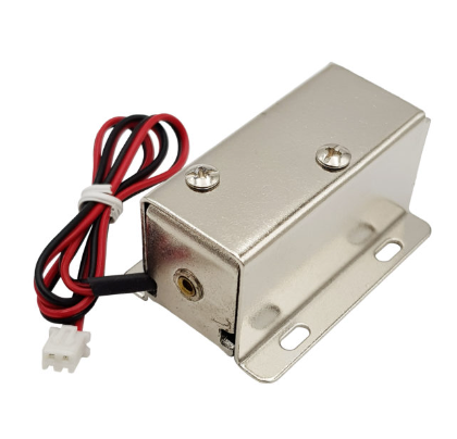 Hot Sale Mini DC 24V Electronic Solenoid Lock Small Electromagnetic Cabinet Door Electronic Lock Mini Solenoid Lock