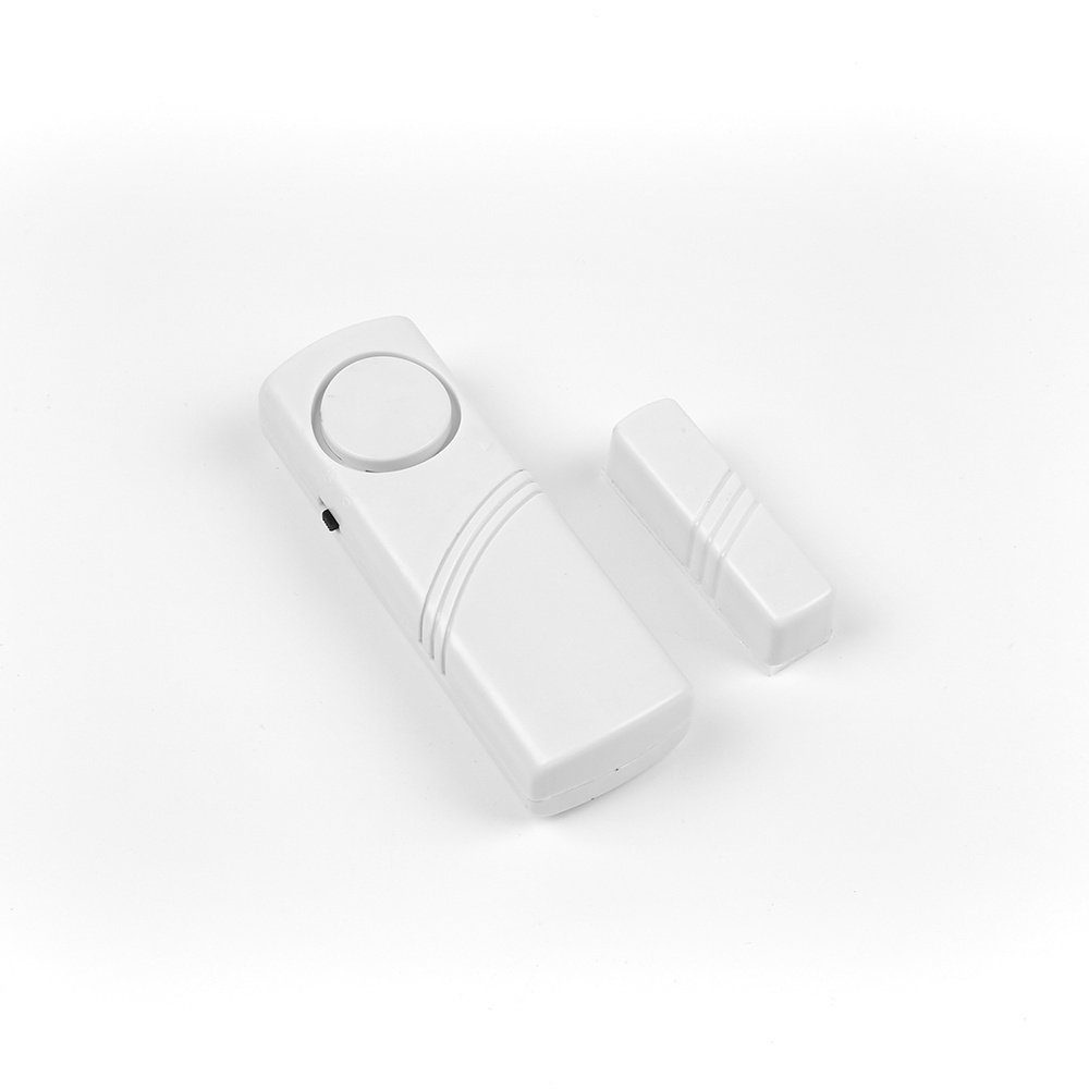 White 90DB Door And Window Wireless Burglar Alarm Sensitive Magnetic Sensor Security Device