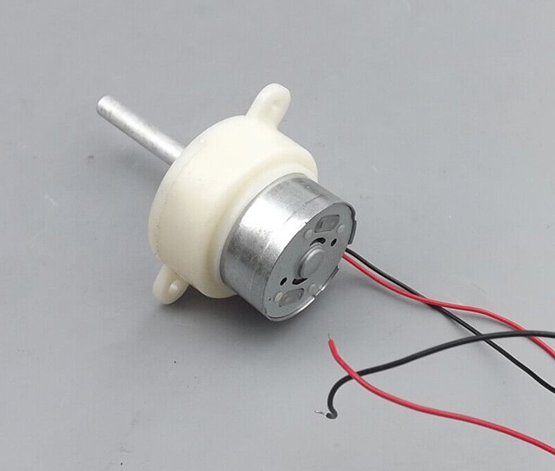 Mini 300 Series Gear Motor Dc12v Gearbox Speed Reducer Long Shaft Slow Speed Geared Motor