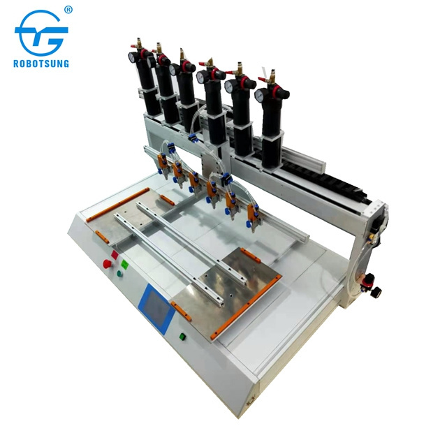 High precision silicone dispensing machine robot high quality desktop glue dispenser robot