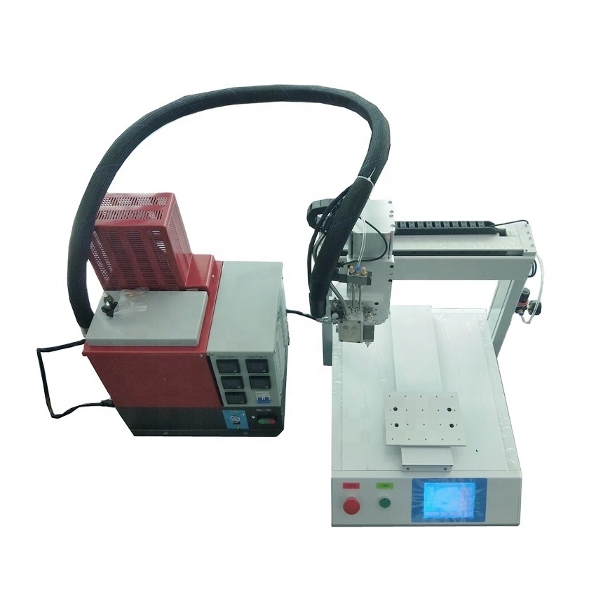 Desktop Hot Melt Glue Dispenser Machine For Electronic Components,Automatic Robot Glue Dispenser