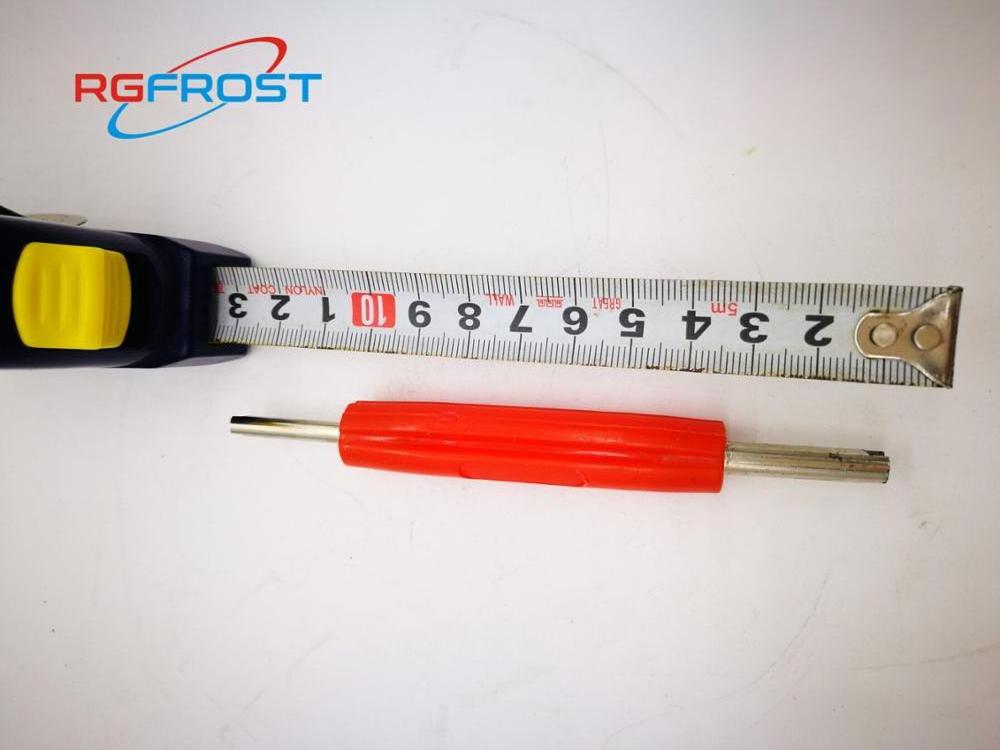 HVAC Auto Truck AC Tire Tyre Valve Dual End Installer remove tool tire valve core stem puller R12 R134a Wrench Core Tool