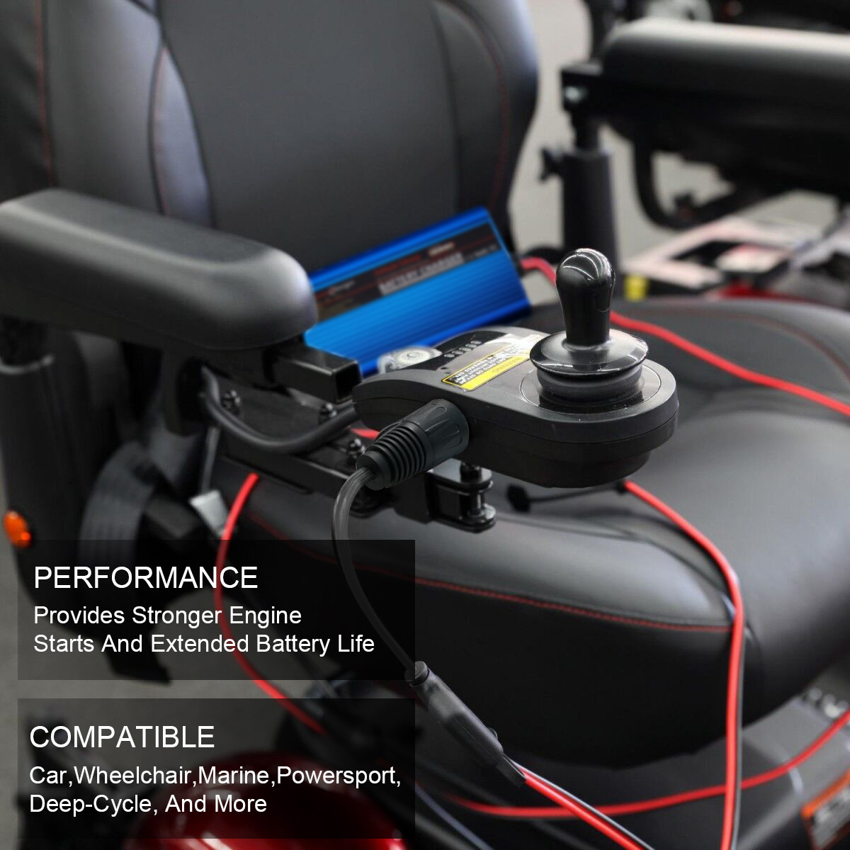 24V 5 Amp SLA Battery Charger and Maintainer mobility scooter battery charger