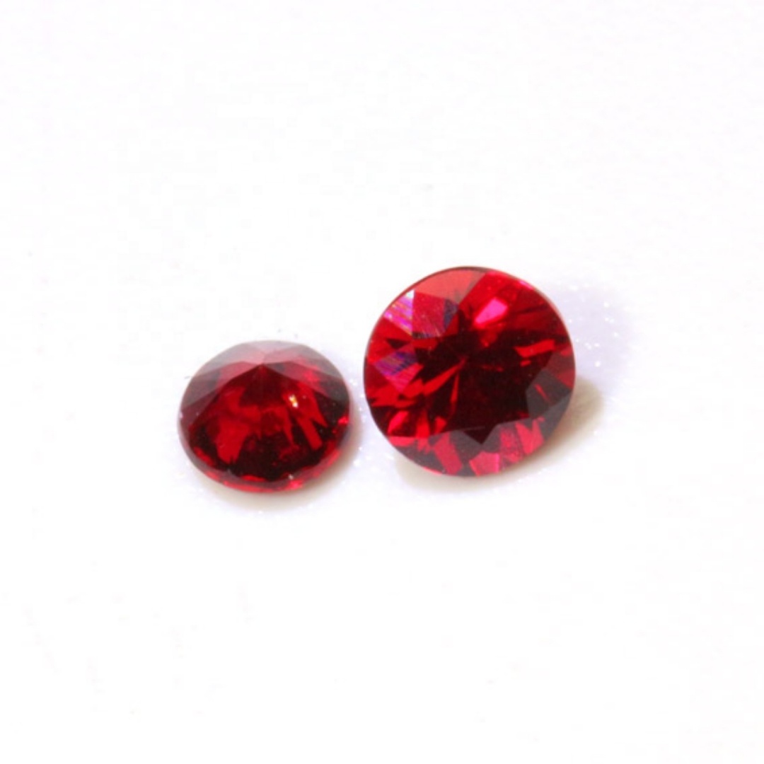 Wholesale Tanzania High Quality Ruby Stone Natural Loose Gemstone Round Cut 450mm For Jewelry Natural Ruby