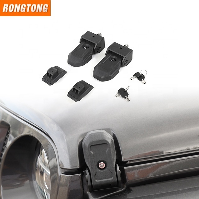 Hood Latch Cover Hood Lock Catch For Jeep Wrangler JL 18+