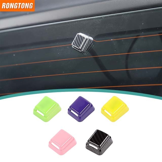 Factory Outlet Rear Window Rain Wiper Nozzle Trim Cover Decoration for Jeep Wrangler JL 18+