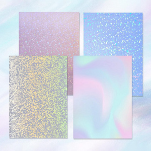 Self Adhesive Butterfly Cold Laminate Film Transparent Holographic Vinyl Overlay Sheets A4 Stickers Photo Protective Film