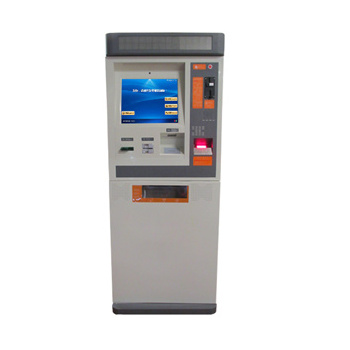 Smart design customized free standing currency exchange machine with cash dispenser