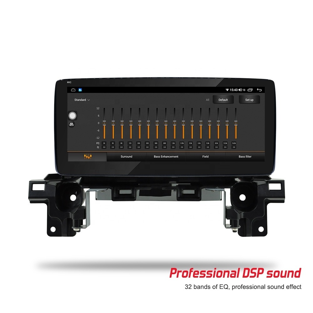 10.25inch  IPS Car audio for Mazda CX5 Car stereo support DSP 4G dual system with steering wheel control