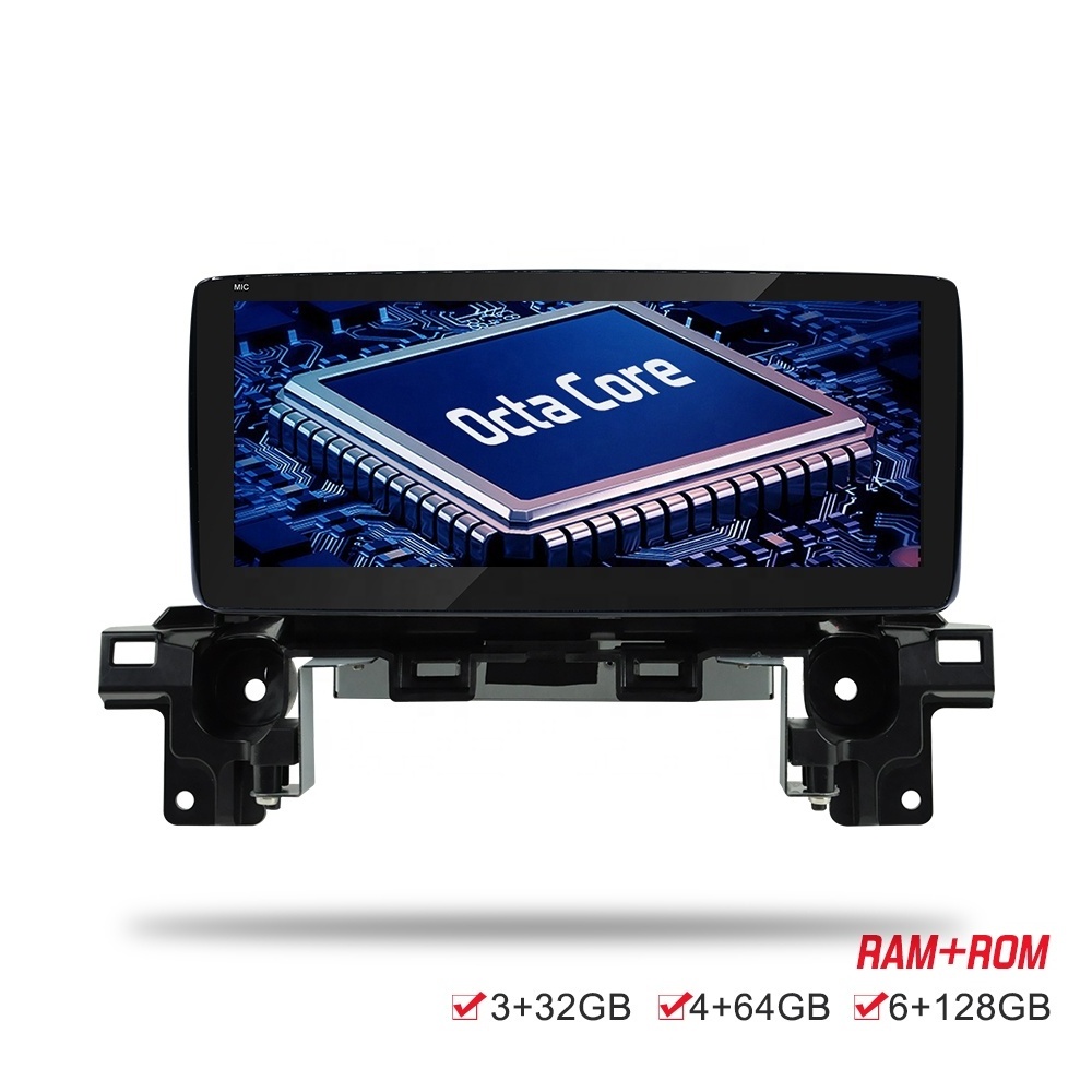 10.25inch  IPS Car audio for Mazda CX5 Car stereo support DSP 4G dual system with steering wheel control