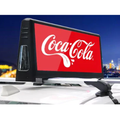 Programmable Led Car Roof Sign Double Side Advertising P2.5 Waterproof Screen Outdoor Taxi Top Led Display