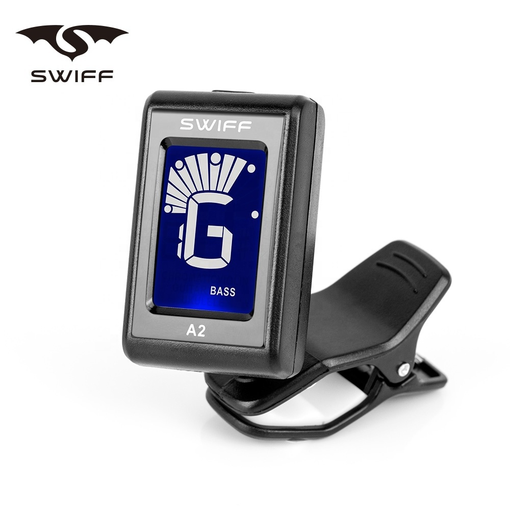 Hot Sale Clip-on Chromatic Guitar Tuner for Guitar Bass Ukulele tuner