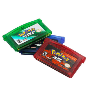 For NDSL GB GBC GBM GBASP Classic 32 Bit Video Game Cartridge Pokemon Emerald FireRed LeafGreen Ruby Sapphire Game Cards