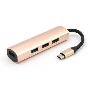 Promotional 4 port Super charger USB Hub 3.0  4 in 1 Hub C for iphone Macbook PC Laptop