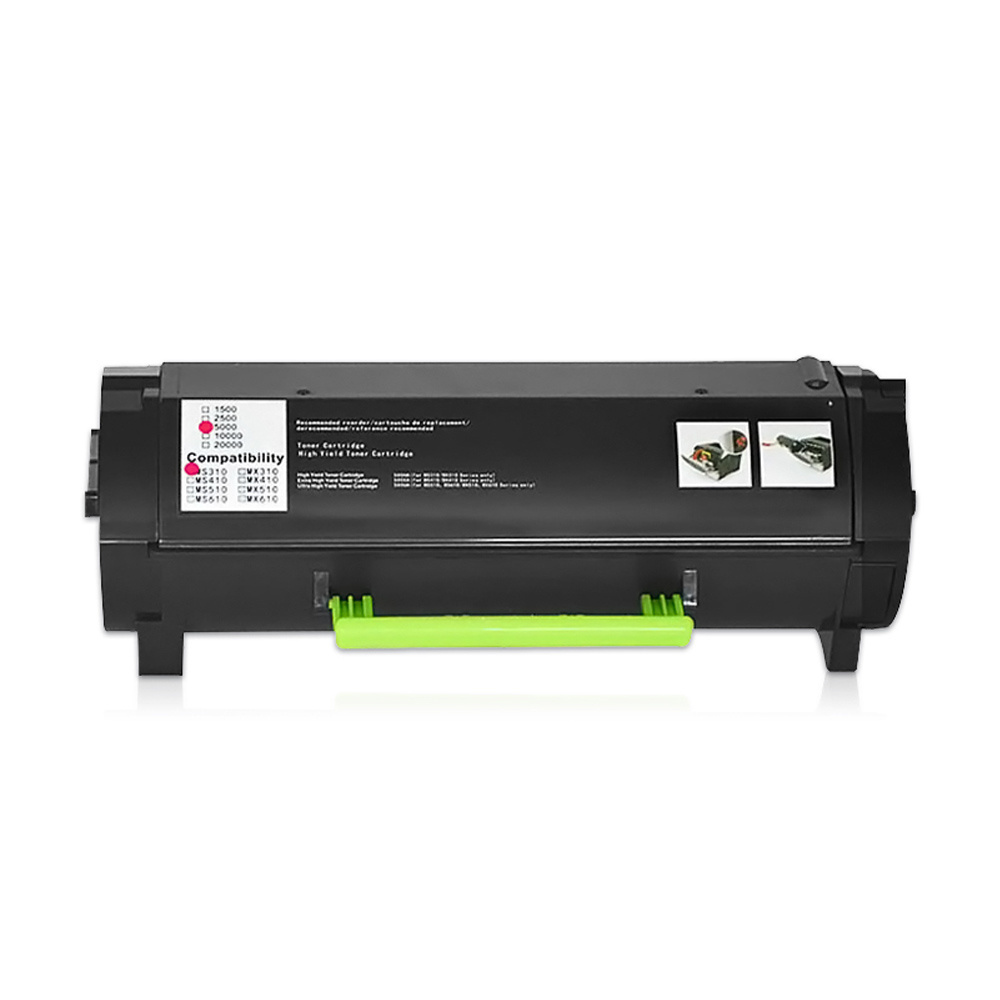 Lexmark 52D2H00 52D1H00 522H 521H toner cartridge for Lexmark MS710 MS711 MS810 MS811 MS812