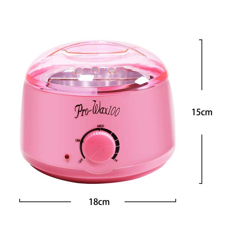 Wax Warmer Hair Removal Waxing Kit For Body Face Bikini Area Legs Hair Removal